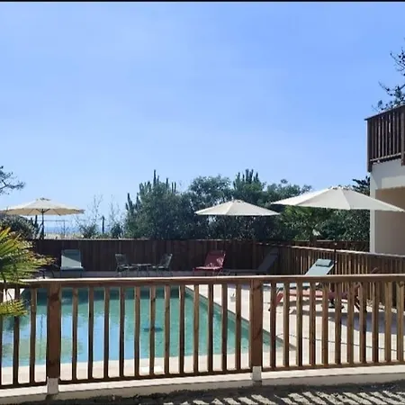 ヴィラ Camelia Rose Vue Et Jacuzzi ラカノー