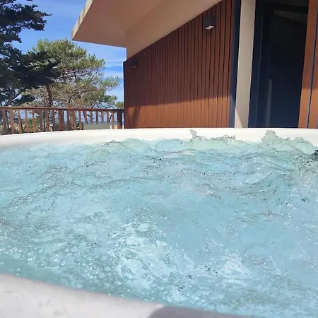 Villa Camelia Rose Vue Et Jacuzzi Lacanau